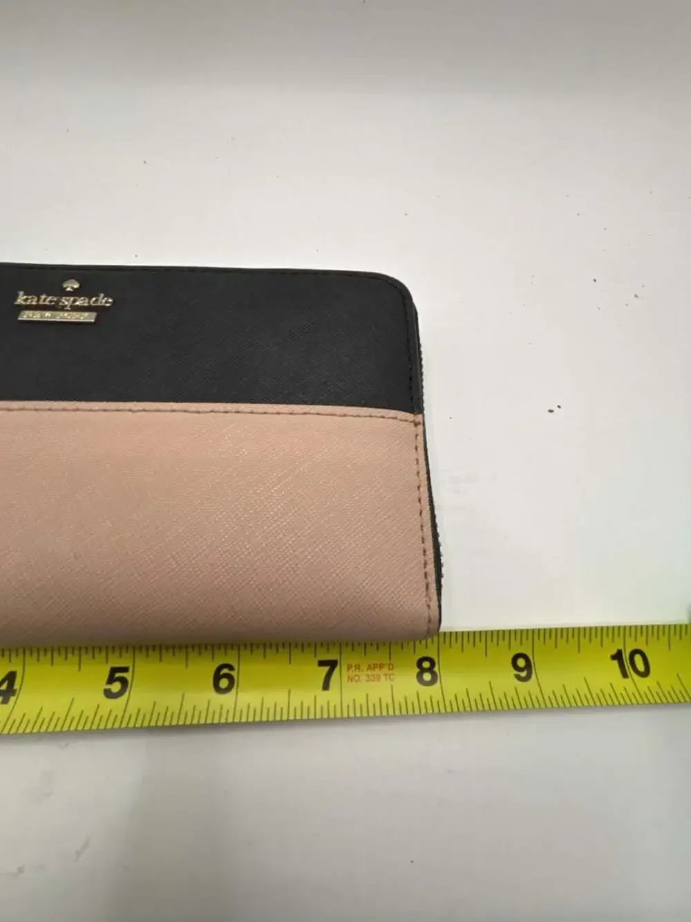 Kate Spade Cameron Street Lacey Saffiano Leather Zip Around Wallet